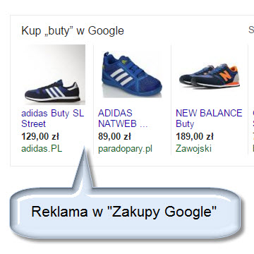 Promocja w Google Zakupy